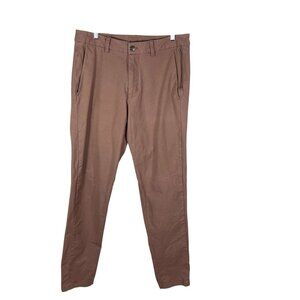 Lululemon Mens Size‎ 32 Commission Pant Slim Earth Dye Color Clay Pink Casual